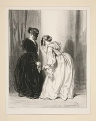 Madame, une honnête femme a ses amants (sic), et ne prend pas ceux des autres !...