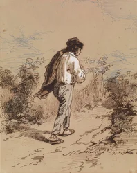 Homme marchant