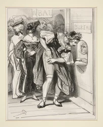 No 1 - Un cavalier et une dame... Quinze sous.