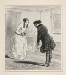 Pardon, belle dame, si je croyais avoir acquis quelques droits à votre reconnaissance