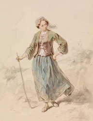 Jeune paysanne