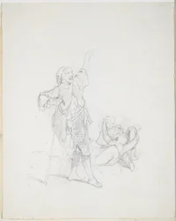 Étude pour illustration de livre