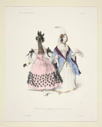 Travestissements originaux pour les bals de 1834