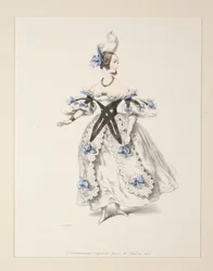 TRAVESTISSEMENS (sic) ORIGINAUX pour les bals de 1834. No. 1.
