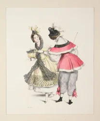 TRAVESTISSEMENS (sic) ORIGINAUX pour les bals de 1834. Nos 3 et 4.