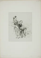 Sans titre (Deux filles basques)