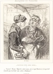 "Voyons! Mme Majesté..."