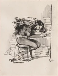 Émile Forgues, Old Nick, vers 1835-1840