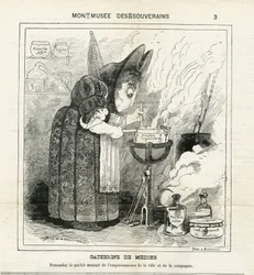 Illustration de Hadol (1835-1875) dans Le Charivari