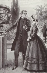 Illustration pour Barchester Towers par Anthony Trollope