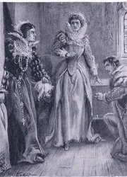 Reine Mary Elizabeth et Courtenay Je répondrai à cette question cria Mary en jetant de côté l