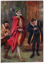 Ainsi équipé, il rencontra la salle de l