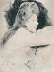 Étude, vers 1890, 1894