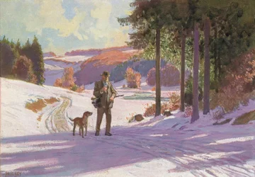 Matin de Noël dans la forêt