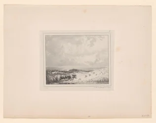 Paysage vallonné en plein soleil