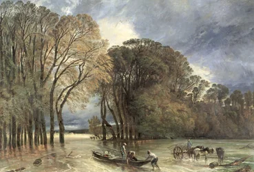 L’Inondation à Saint-Cloud, 1855