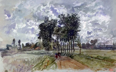 Le chemin de Crécy, 1857