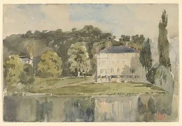 Vue du château de Folembray