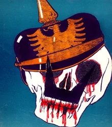 Caricature du Kaiser Wilhelm, 13 avril 1916