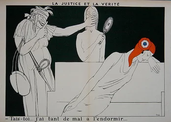 La justice bâillonnant la vérité pour que Marianne puisse dormir