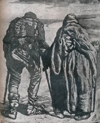 Vagabonds, XIXe siècle, 1924