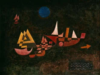 Départ des navires