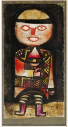 Un acteur (huile sur toile)