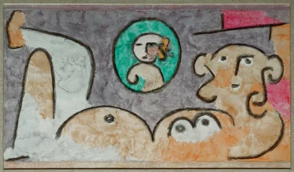 Pensée de la descendance - Thinking of offspring (watercolour)