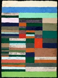 Altimétrie individualisée des rayures par Paul Klee