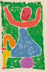 Enfant jouant, 1938