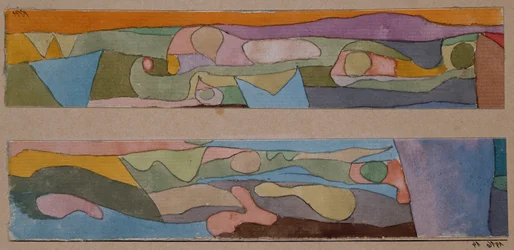 Deux petites aquarelles