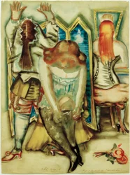 Esquisse pour la garde-robe des artistes de cirque