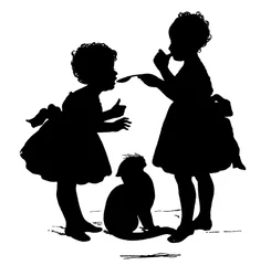 Silhouette par Paul Konewka (lithographie)