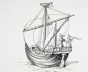 Un voilier du XVe siècle.