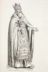 Prester John, également connu sous le nom de Presbyter Johannes.
