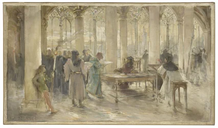 Esquisse pour la salle d