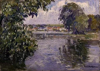 Village sur la Seine