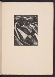 The Dry Land Appearing, illustration tirée de "Images of War.... Poèmes" de Richard Aldington