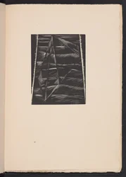 The Face of the Waters, illustration tirée de "Images of War.... Poèmes" de Richard Aldington
