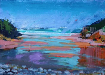 Broadhaven, 2021 (acrylique sur toile)