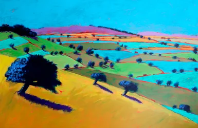 Broadway, 2024 (acrylique sur panneau)