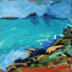 Cape, 2021 (acrylique sur panneau)