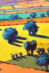 Chemin des Cotswolds (détail)