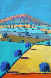 De Castlemorton, 2021 (acrylique sur panneau)