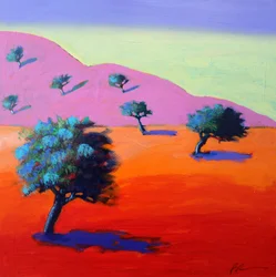 Ibiza, 2021 (acrylique sur panneau)