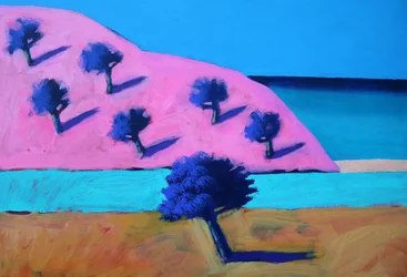Ibiza I #2, 2022 (acrylique sur panneau)