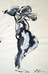 Dessin de vie, 2024 (encre sur papier)