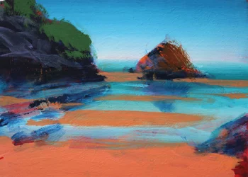 Little Haven, 2021 (acrylique sur toile)