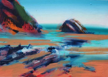 Little Haven II, 2021 (acrylique sur toile)