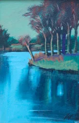 Nocturn I, 2024 (acrylique sur panneau)